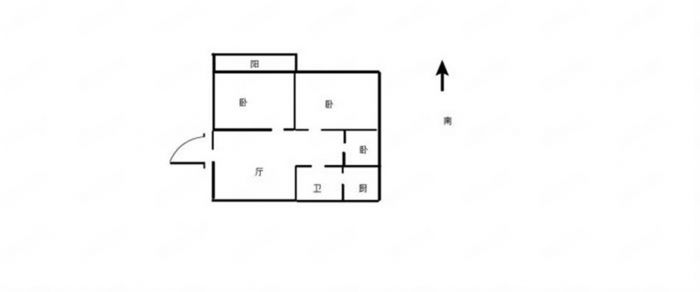 紫琅新村 3室1厅1卫 78m&sup2;